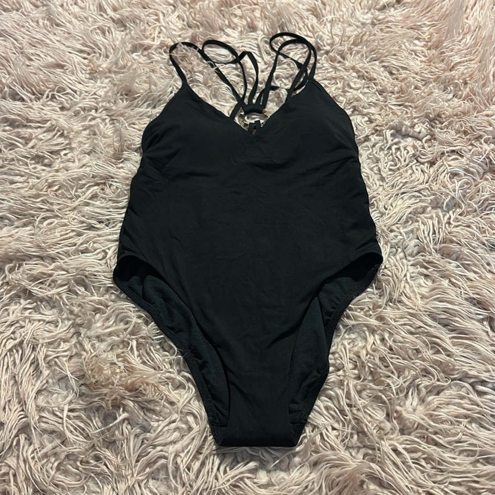NWOT Anthropologie Seafolly Australia Rouleau One Piece Bathing Suit US … - Picture 3 of 14